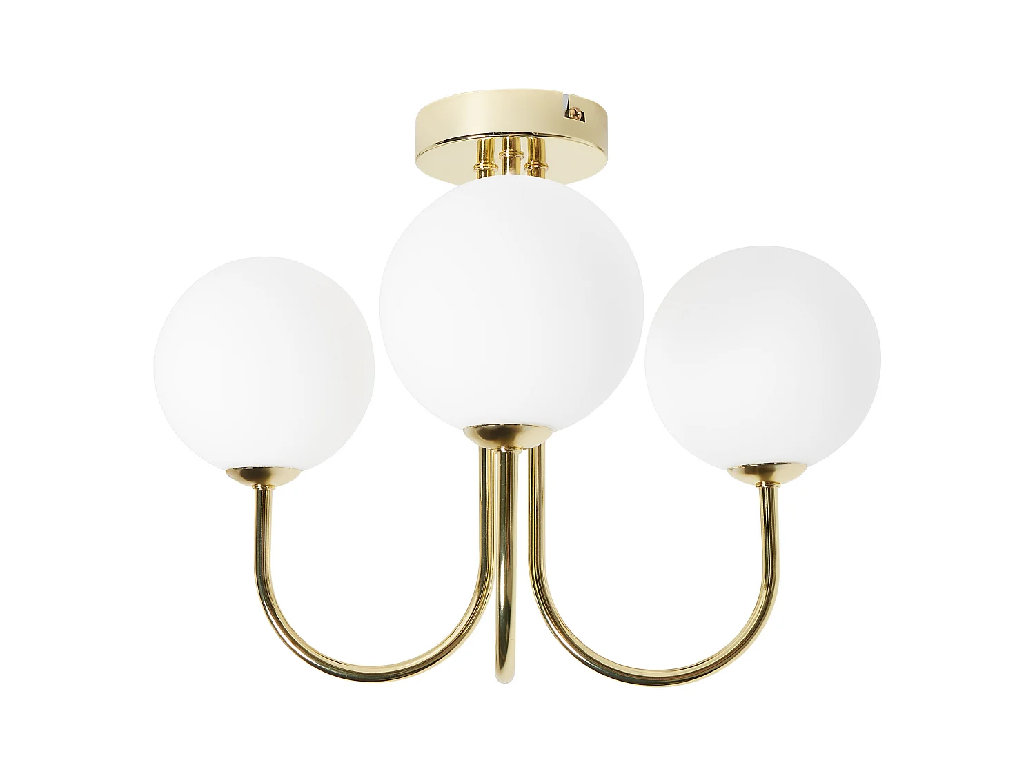 Plafonnier SHIRE Verre Blanc