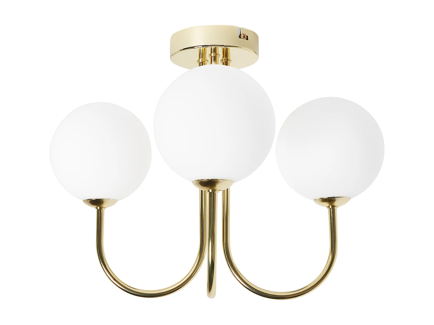 Plafonnier SHIRE Verre Blanc