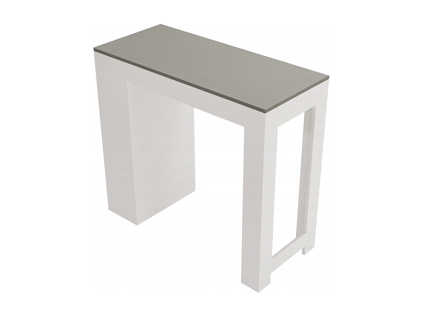 Bartisch mit 3 Regalen Thekentisch freistehend für Küche & Esszimmer Kücheninsel