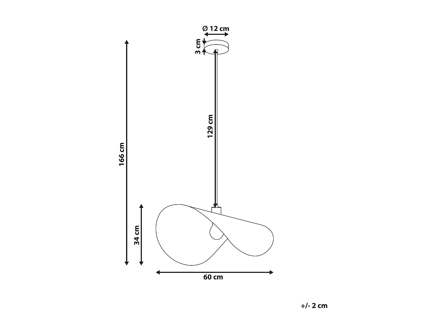 Hanglamp KRISHNA Metaal Goud