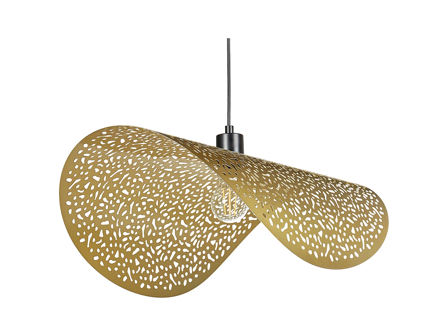 Lampe suspension KRISHNA Métal Doré