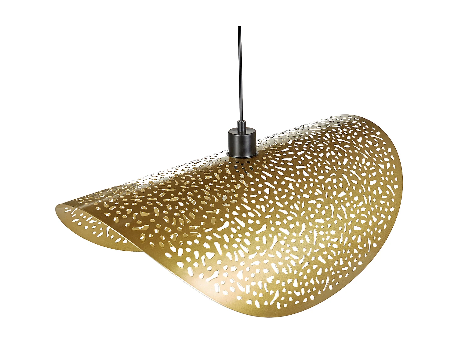 Lampe suspension KRISHNA Métal Doré
