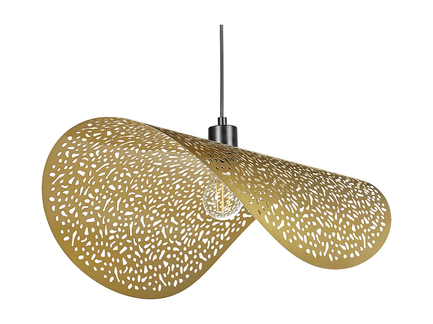Lampa wisząca KRISHNA Metal Złoty