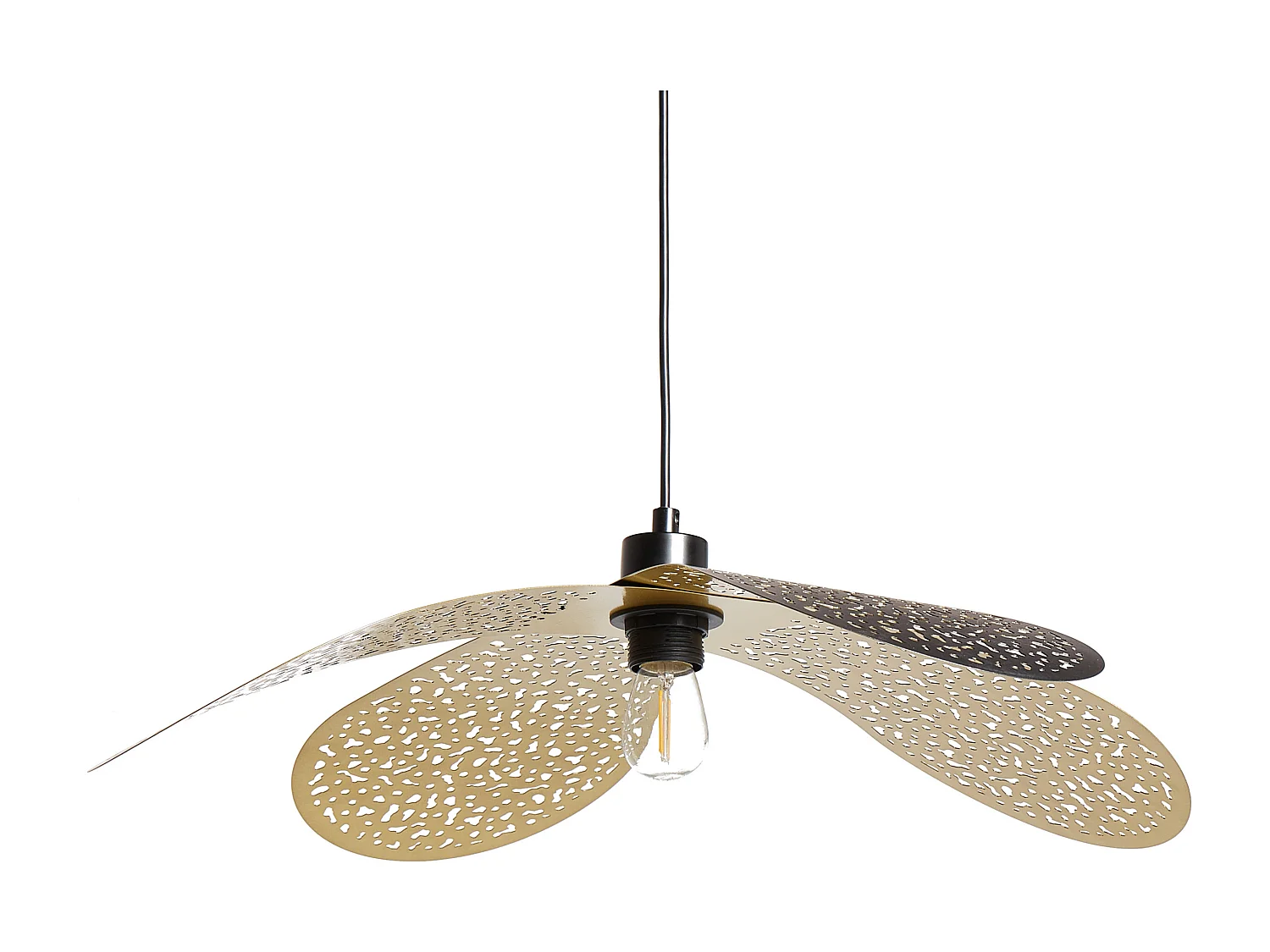 Candeeiro suspenso KOSHI Metal Preto