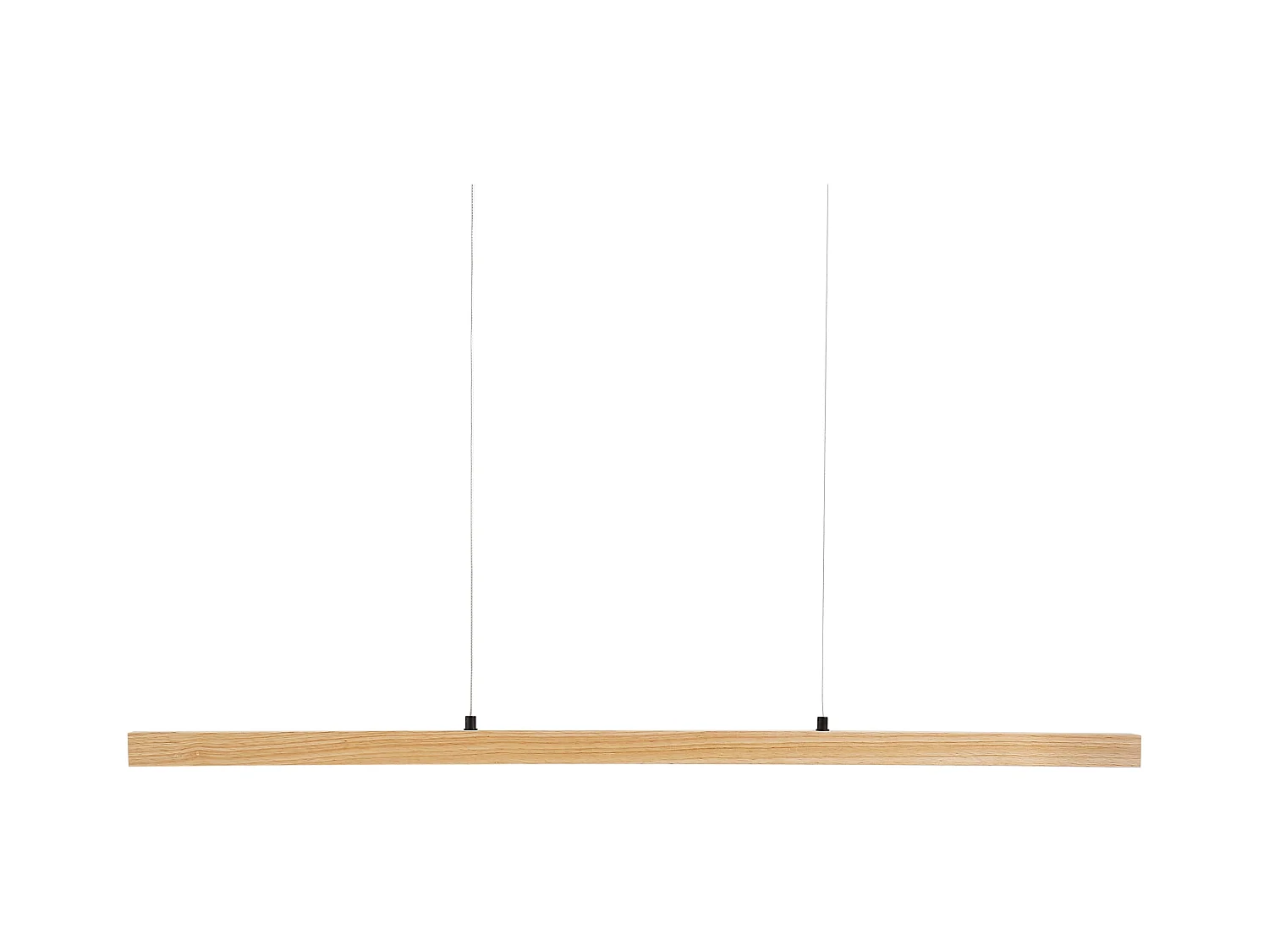 Lampe LED suspendue STEWARTS Bois de chêne Marron clair