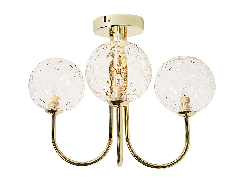 Plafonnier ANADYR Verre Beige