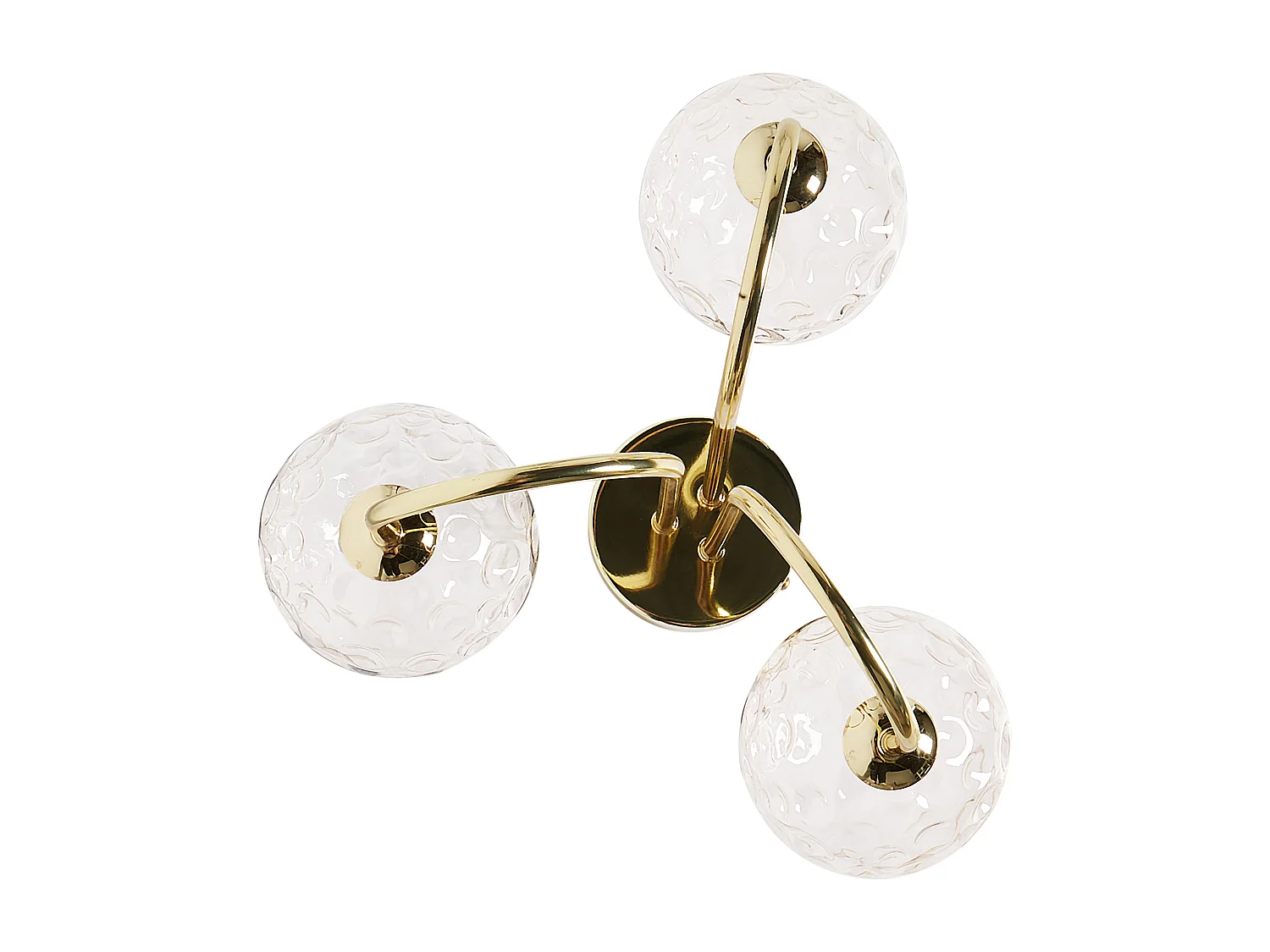 Plafonnier ANADYR Verre Beige