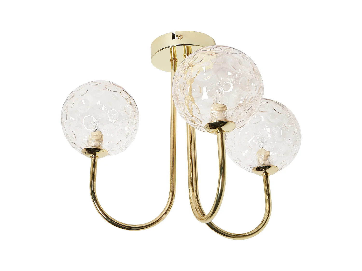 Lámpara de techo ANADYR Vidrio Beige