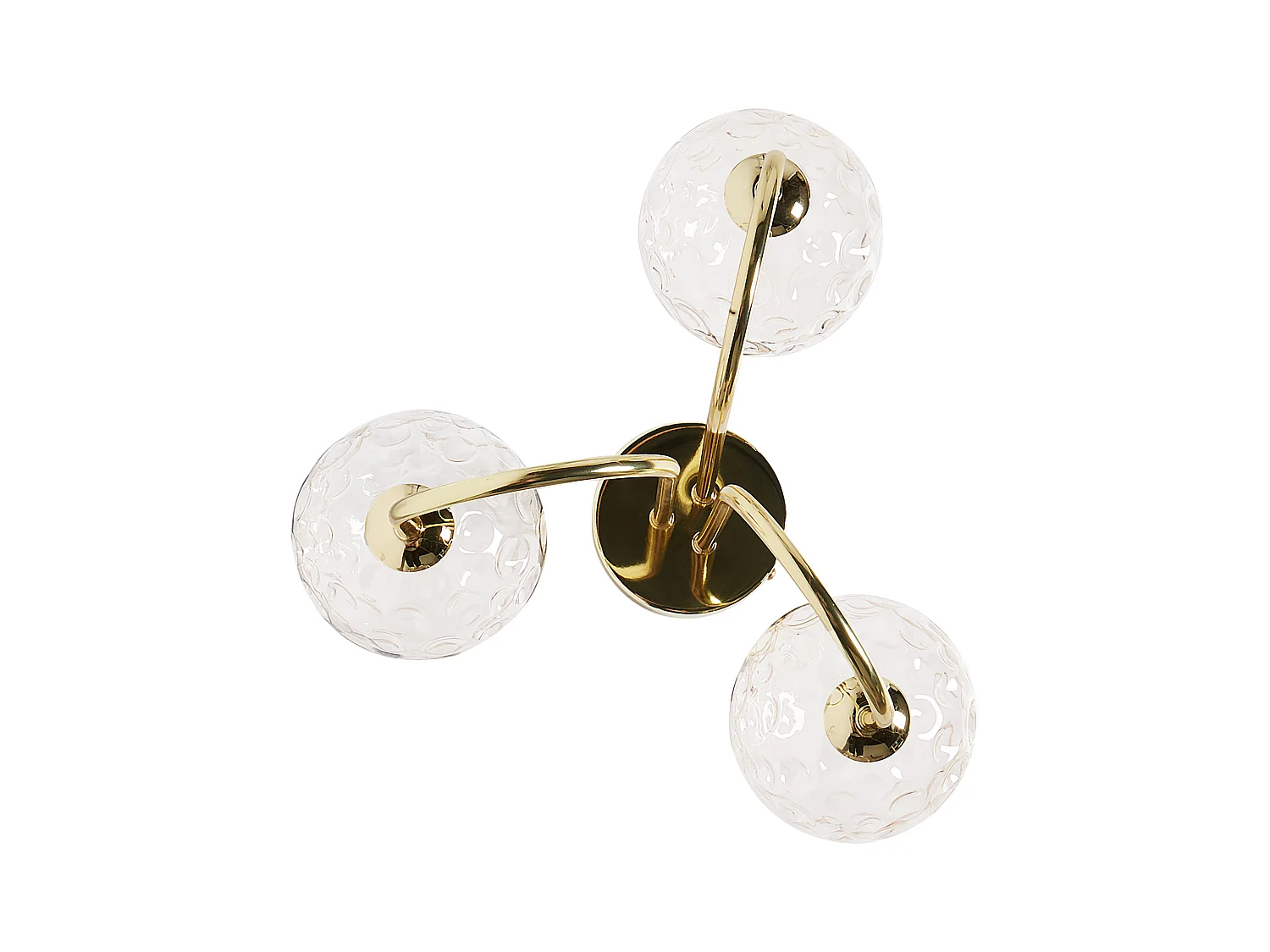 Lámpara de techo ANADYR Vidrio Beige