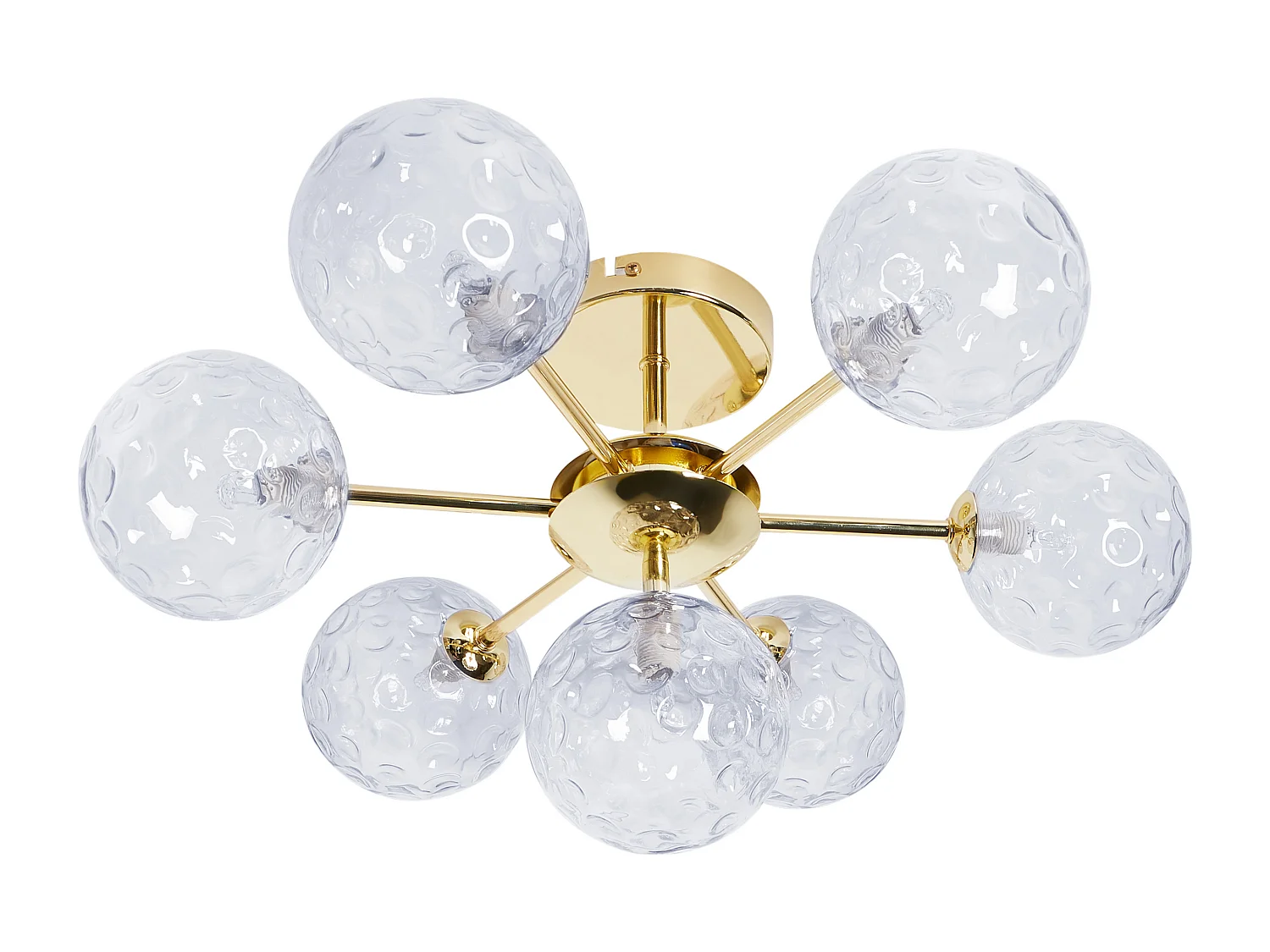 Plafondlamp ANADYR Glas Blauw