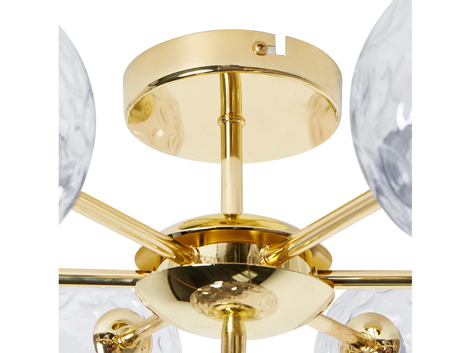 Plafondlamp ANADYR Glas Blauw