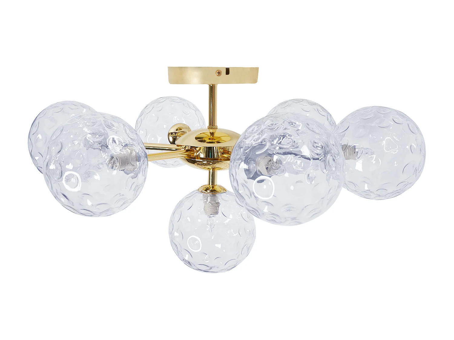 Lampa sufitowa ANADYR Szkło Niebieski