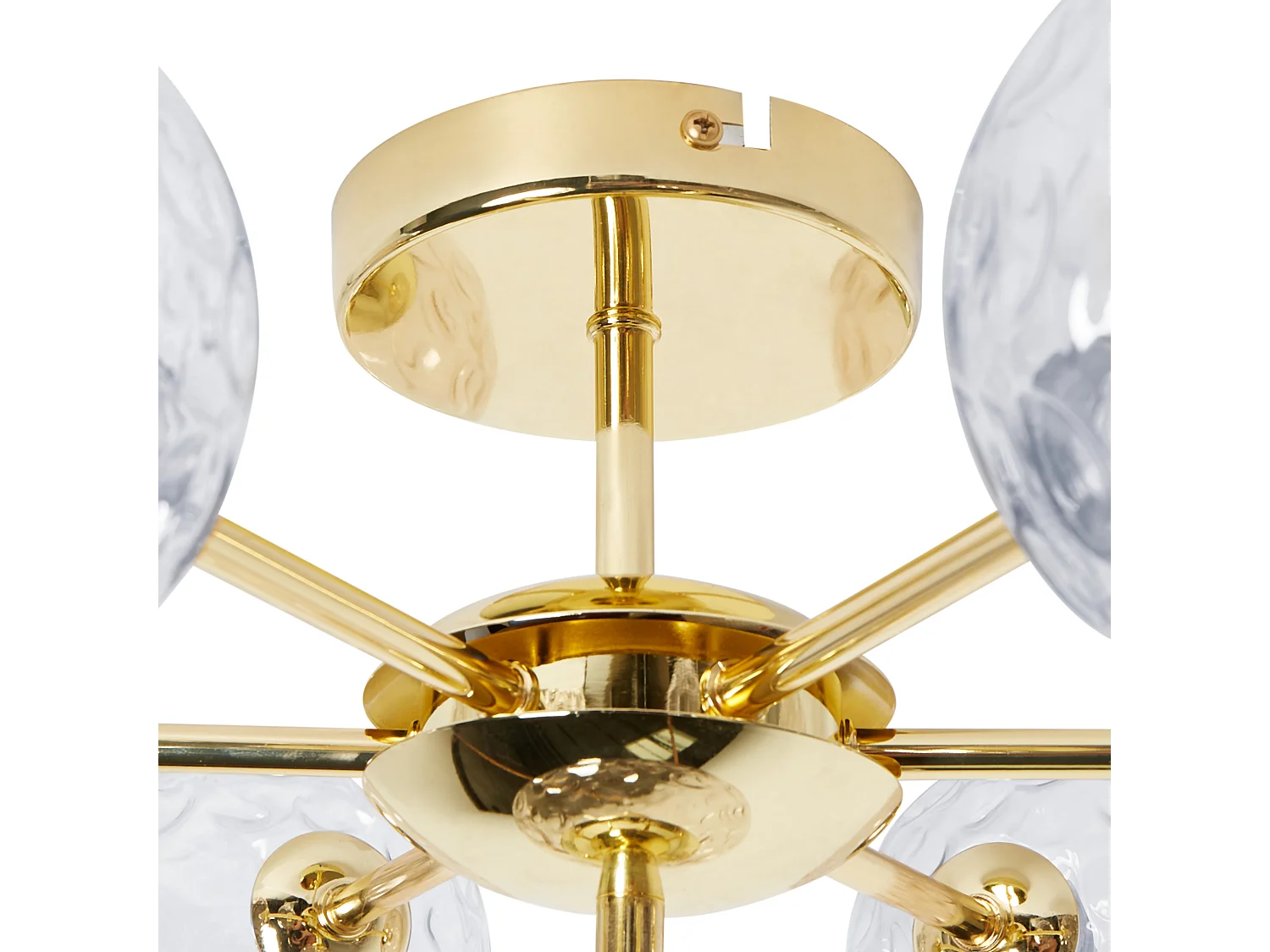 Plafonnier ANADYR Verre Bleu