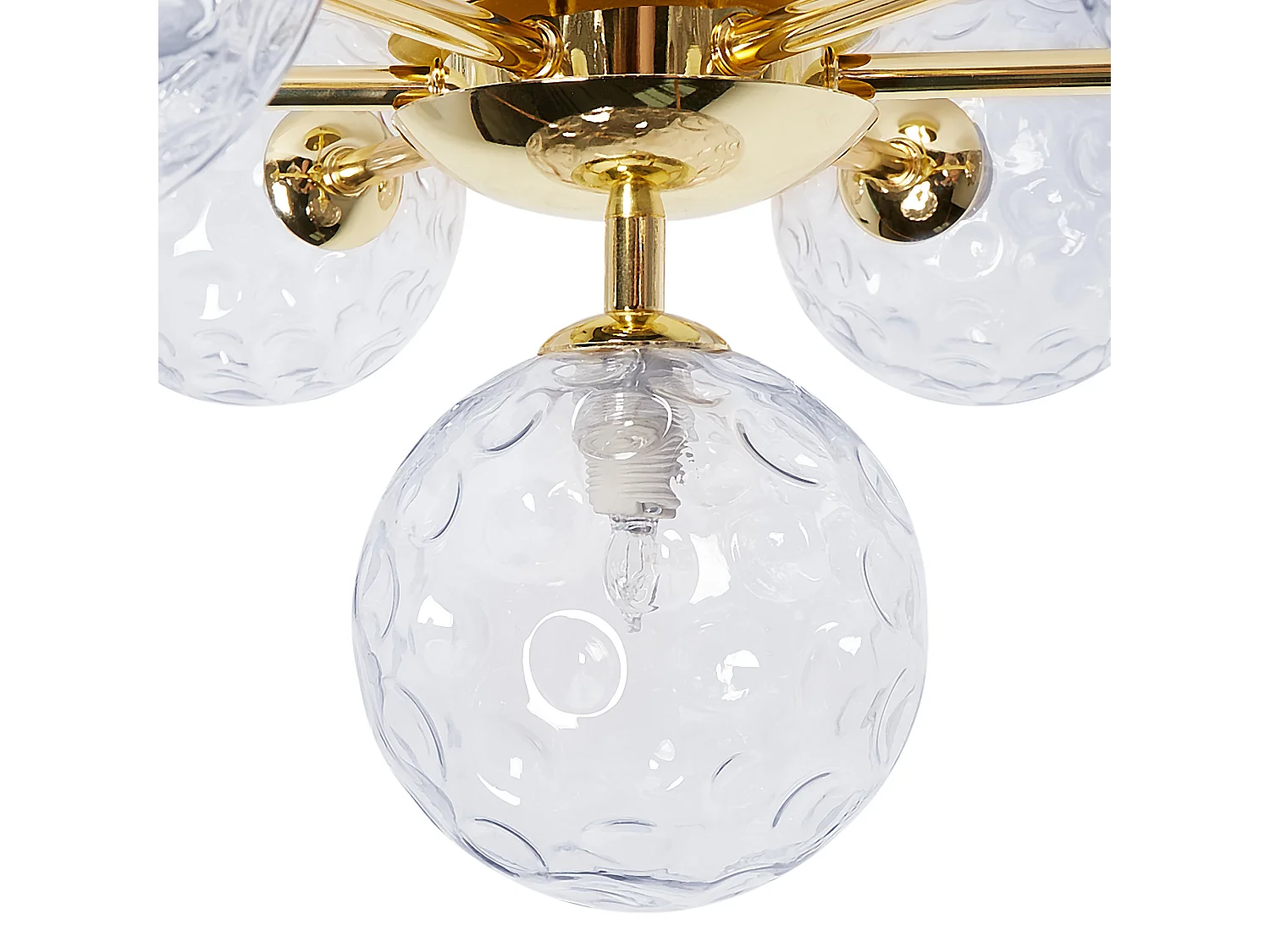 Plafonnier ANADYR Verre Bleu