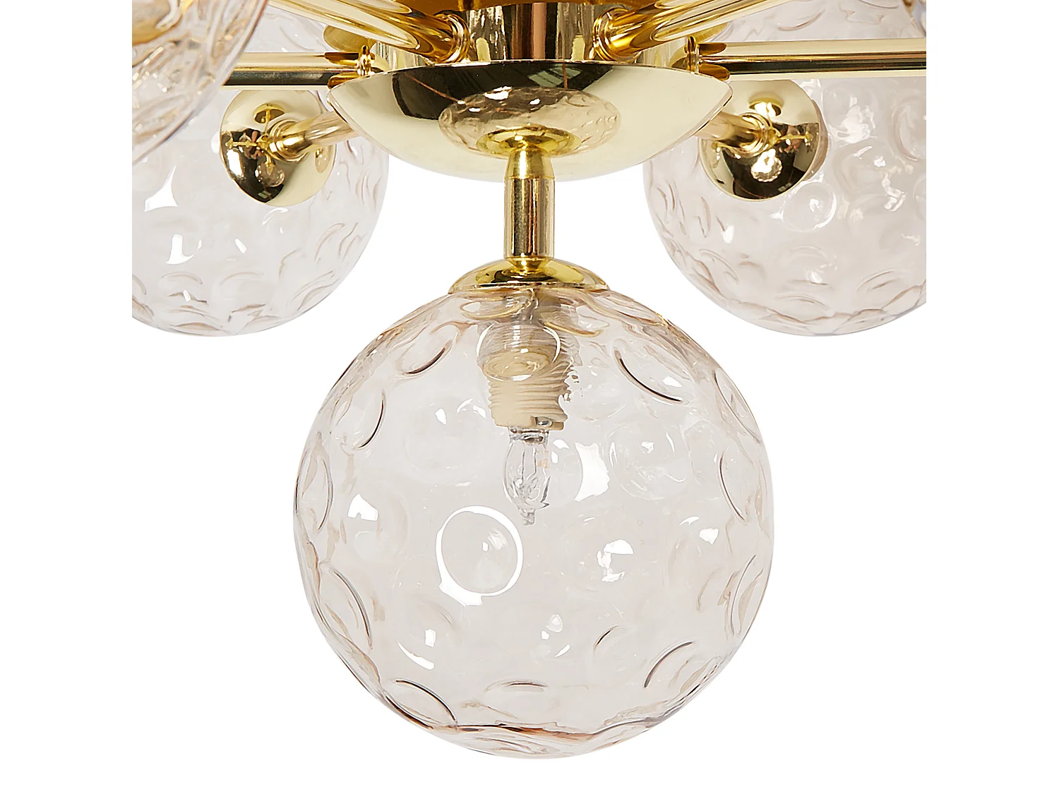 Deckenlampe ANADYR Glas Beige