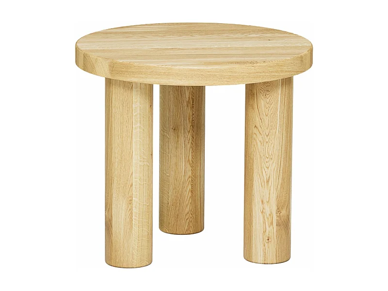 Couchtisch aus massivem Eichenholz - L60*B60*H45 stabil & modern