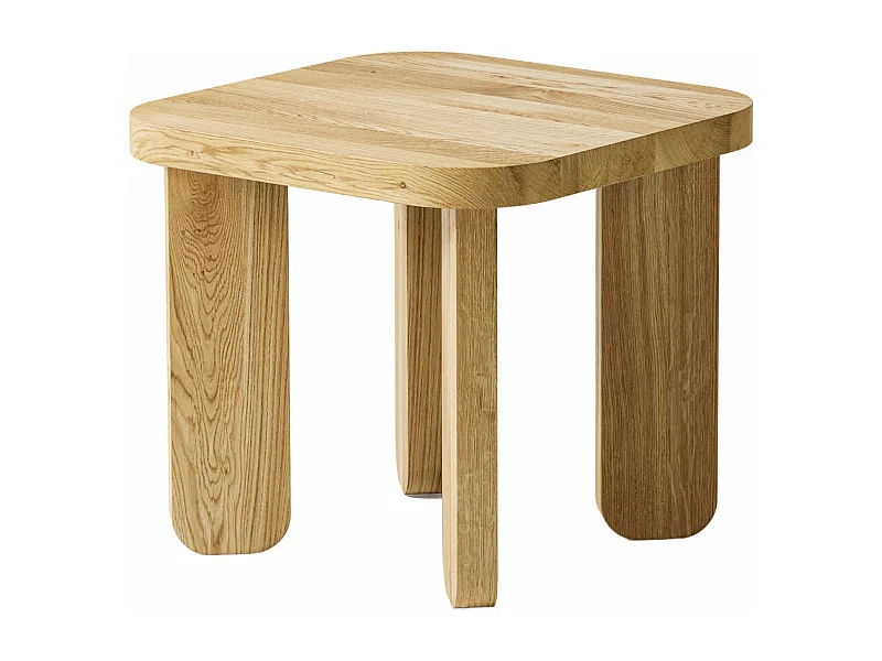 Couchtisch aus massivem Eichenholz - L70*B70*H45 stabil & modern