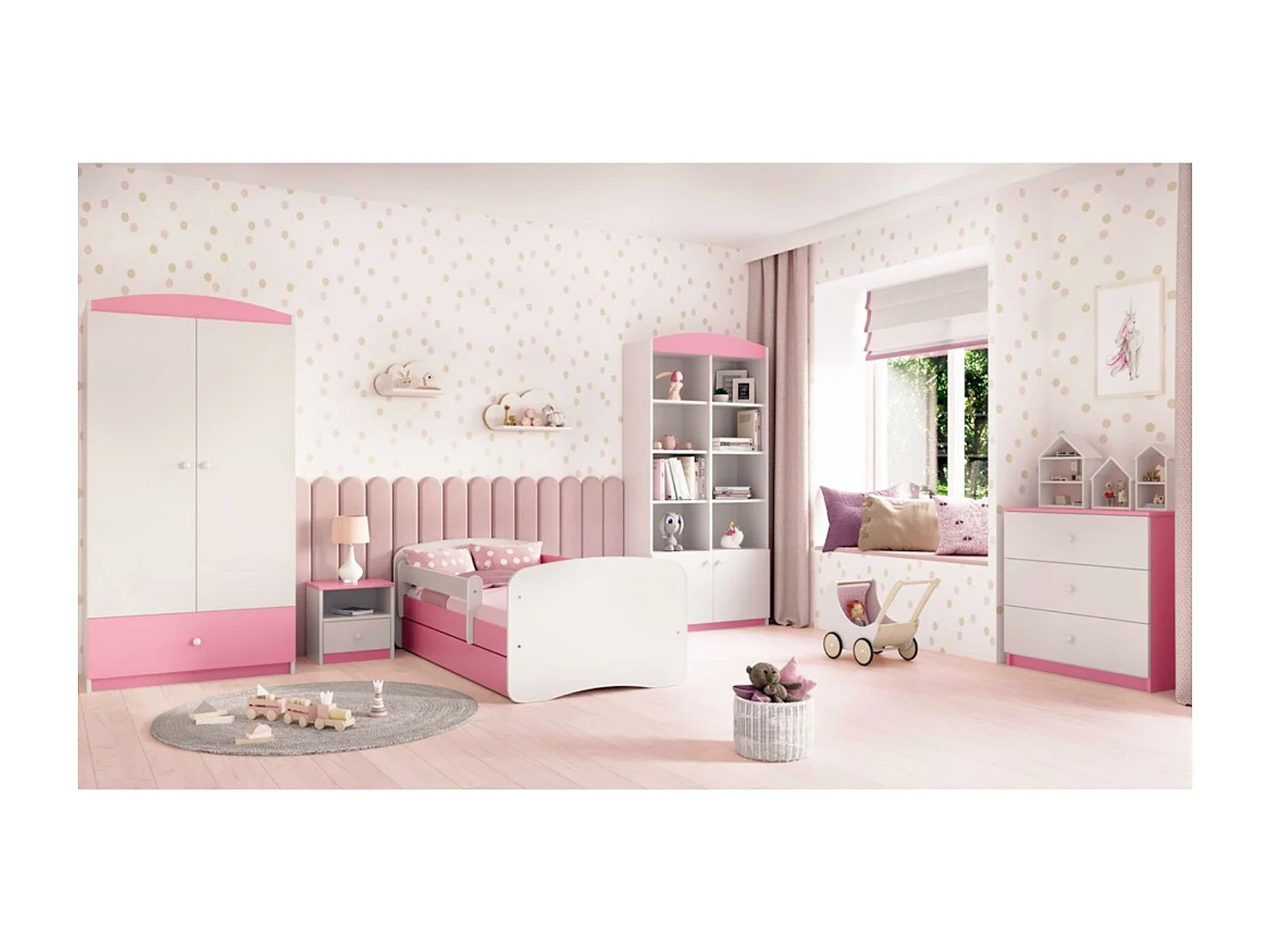 Babydreams Kinderkommode - Pfingstrose