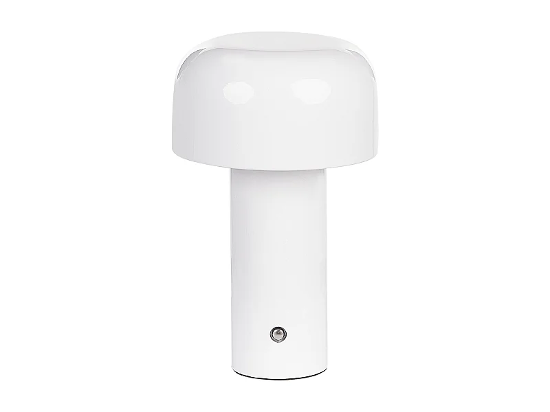 Lampe de table LED sans fil BESOS Avec variateur Métal Blanc