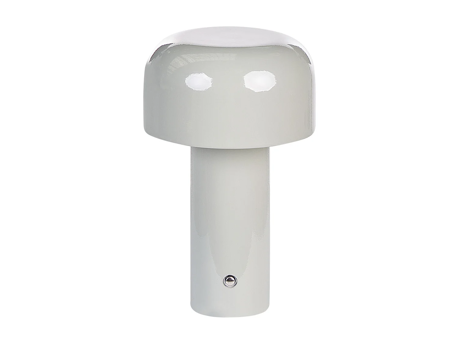 LED draadloze tafellamp BESOS Met dimmer Metaal Grijs