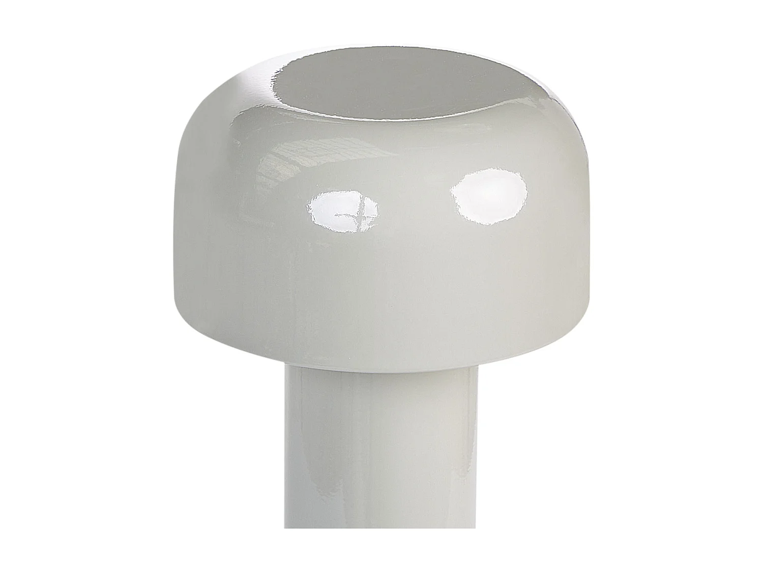 LED draadloze tafellamp BESOS Met dimmer Metaal Grijs