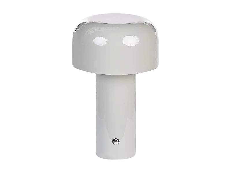 LED draadloze tafellamp BESOS Met dimmer Metaal Grijs