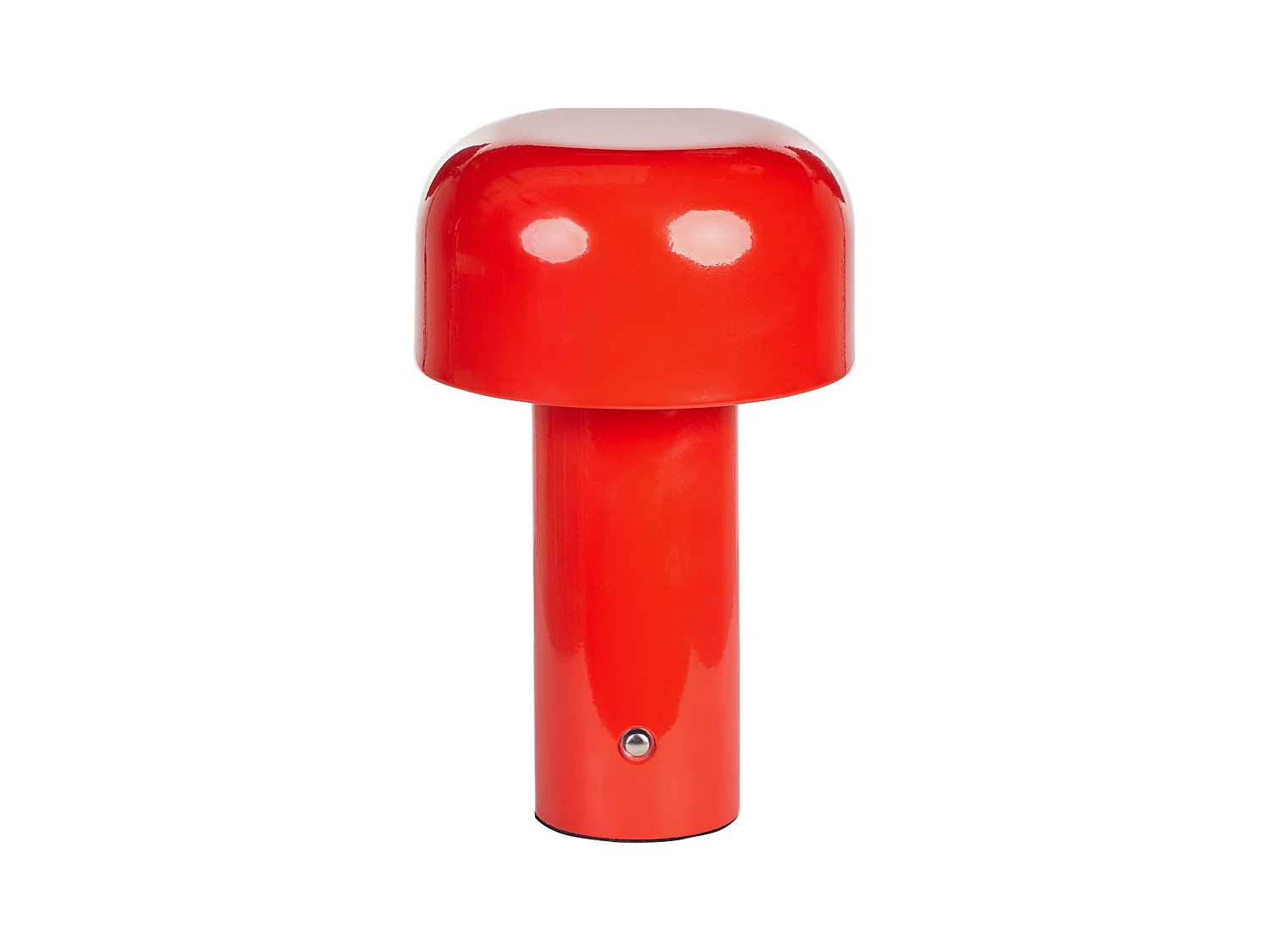Lampada da tavolo senza fili a LED BESOS con dimmer Metallo Rosso