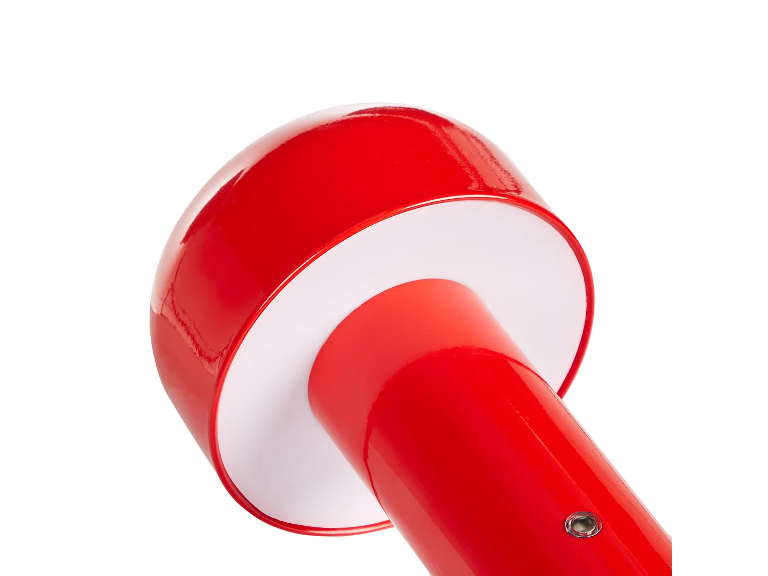 Lampe de table LED sans fil BESOS Avec variateur Métal Rouge