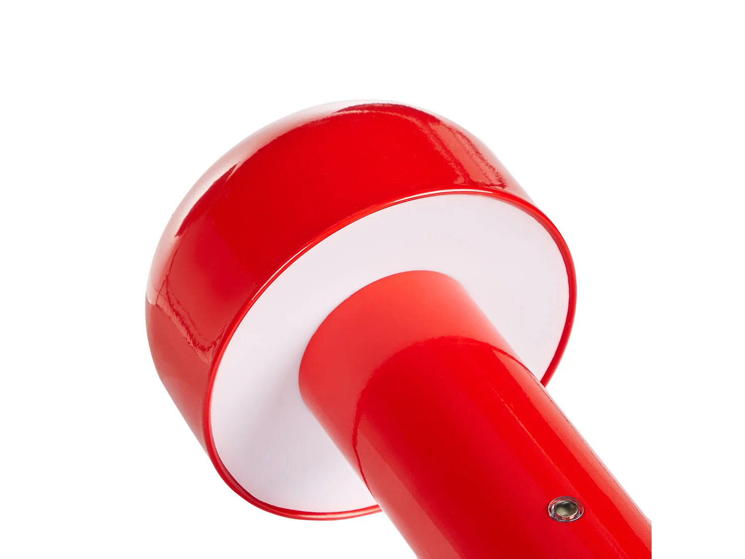 Lampe de table LED sans fil BESOS Avec variateur Métal Rouge