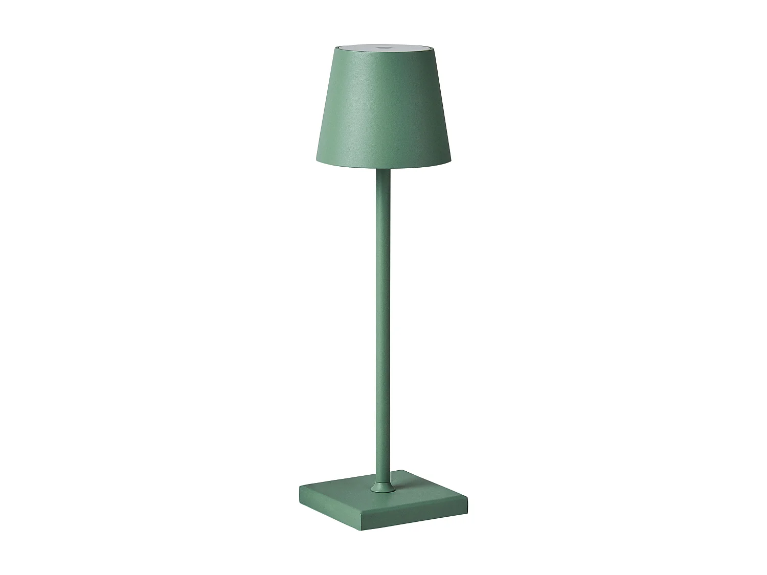 Lampada da tavolo senza fili a LED BACEIRO con dimmer Metallo Verde