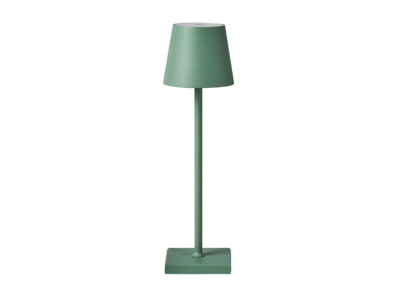 Lampada da tavolo senza fili a LED BACEIRO con dimmer Metallo Verde