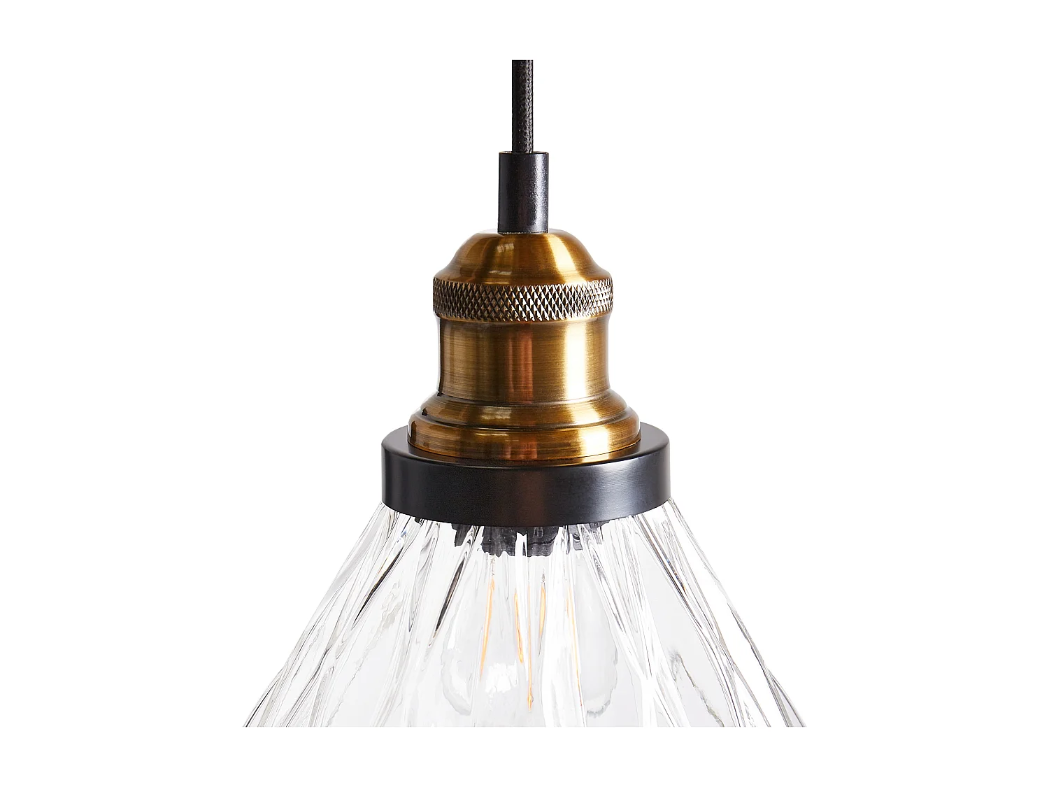 Lampe suspension COOSA Verre Transparent