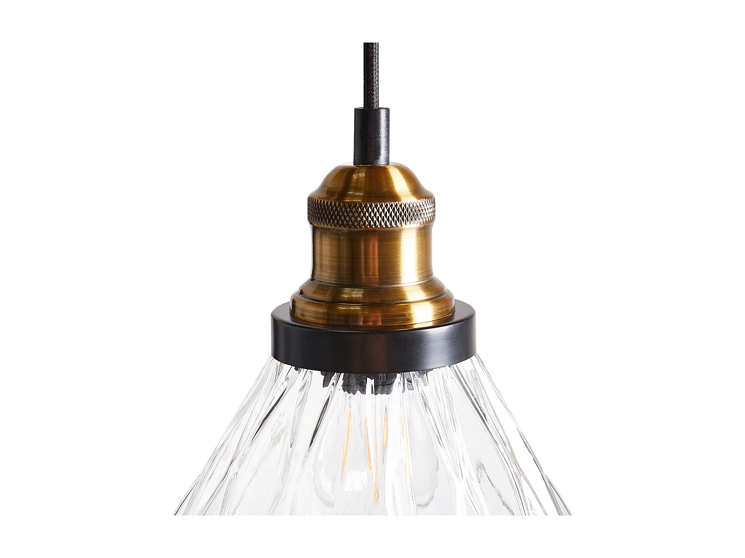 Lampe suspension COOSA Verre Transparent