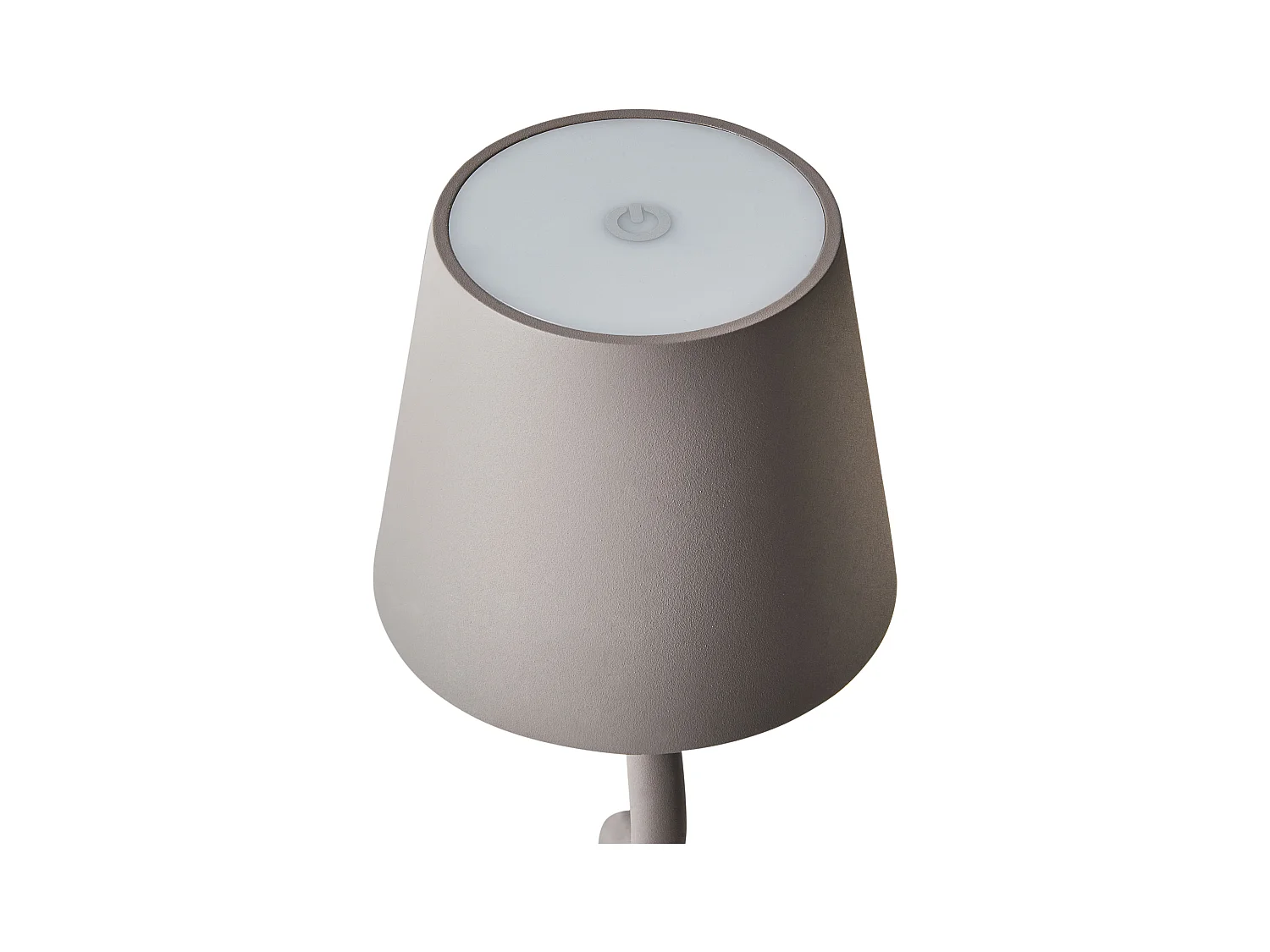 Candeeiro de mesa LED sem fios VOUGA Com regulador de intensidade Metal Creme