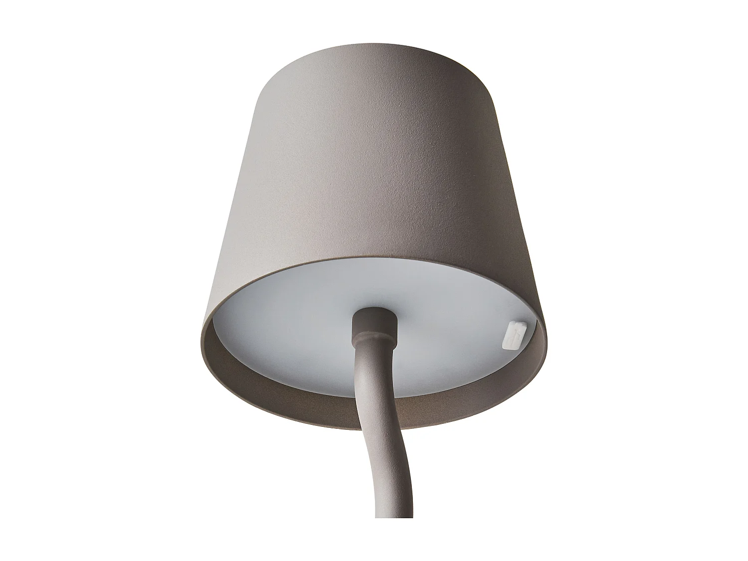 Candeeiro de mesa LED sem fios VOUGA Com regulador de intensidade Metal Creme