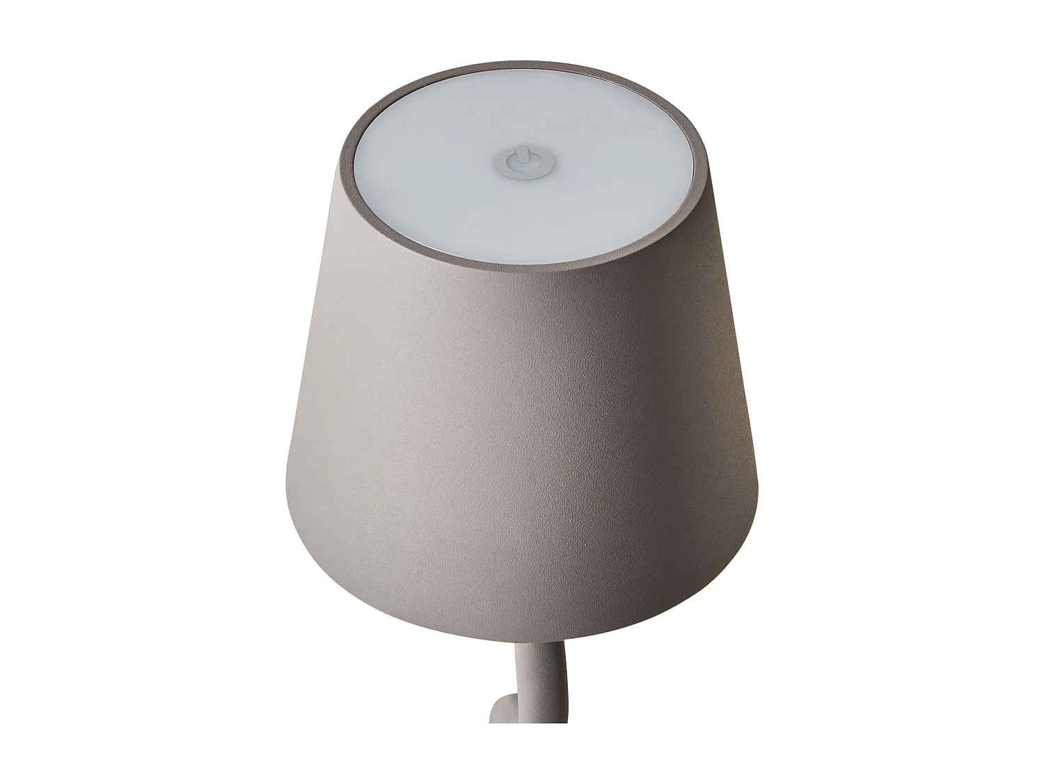 Lampe de table LED sans fil VOUGA Avec variateur Métal Beige