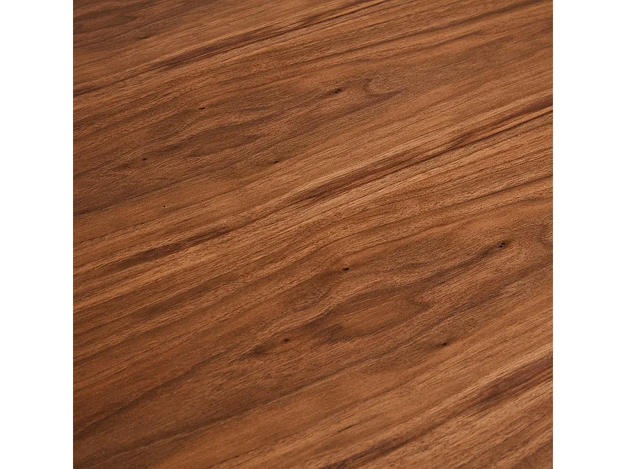 Esstisch mit zentralem X-förmigem Bein - WALABY - bruin - 200x100x75,5 cm