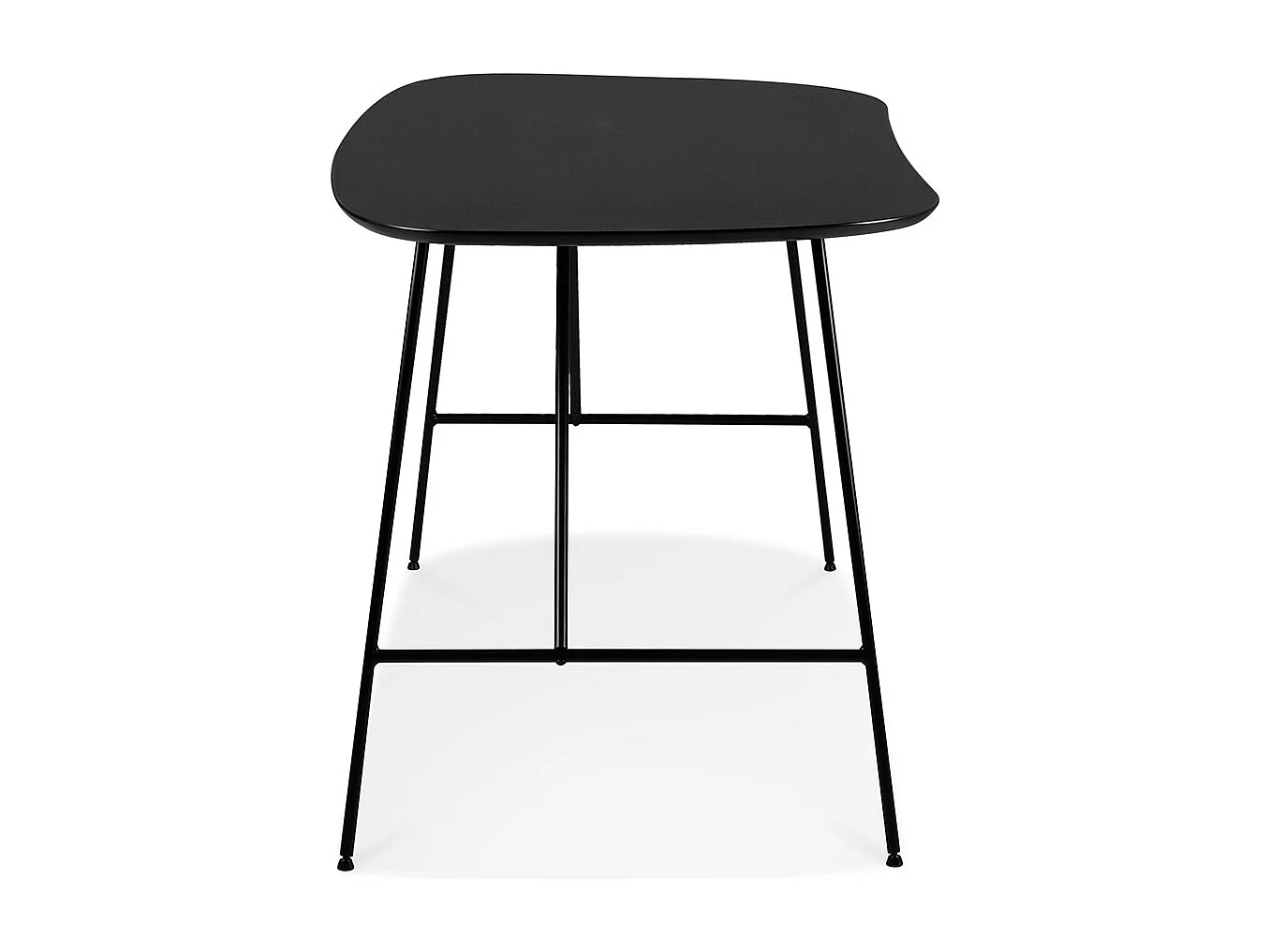 Table à Manger Design "Linda" 142cm Noir