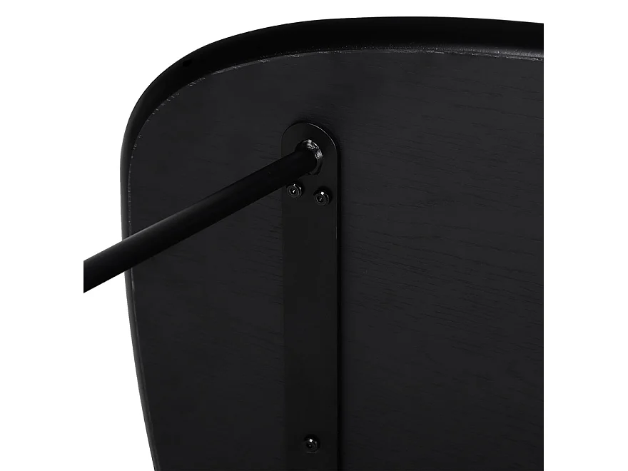 Table à Manger Design "Linda" 142cm Noir