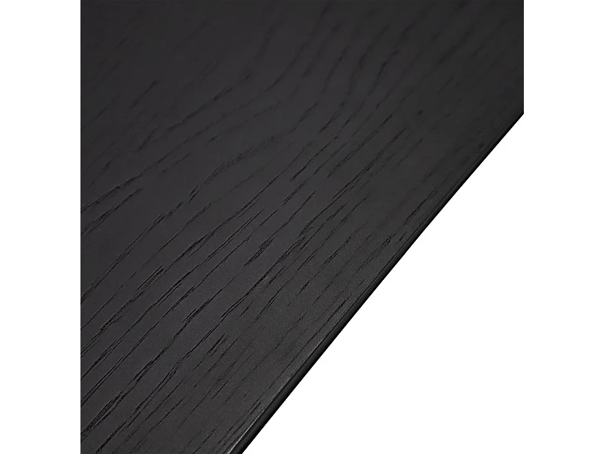 Table à Manger Design "Linda" 142cm Noir