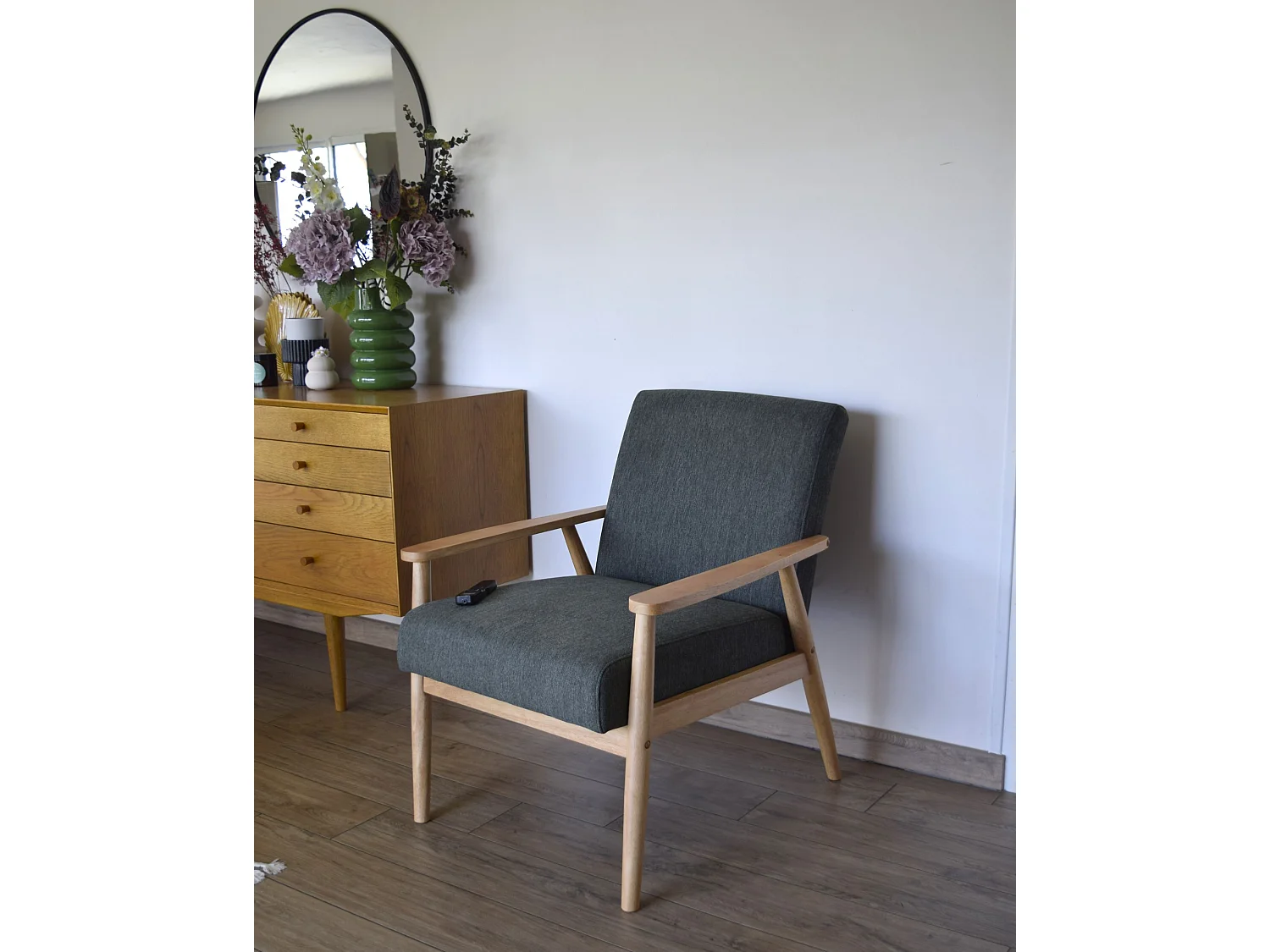 Sessel ESRUM Stoff Grün