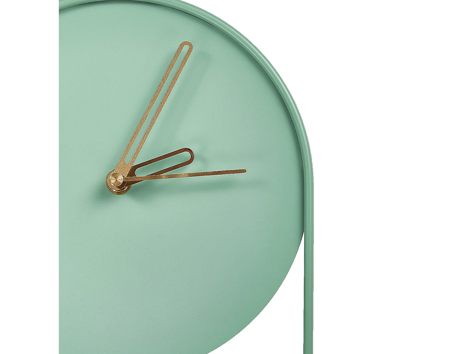 Horloge murale SALVAN 20 cm Métal Vert clair
