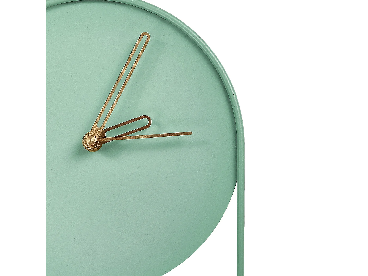 Horloge murale SALVAN 20 cm Métal Vert clair