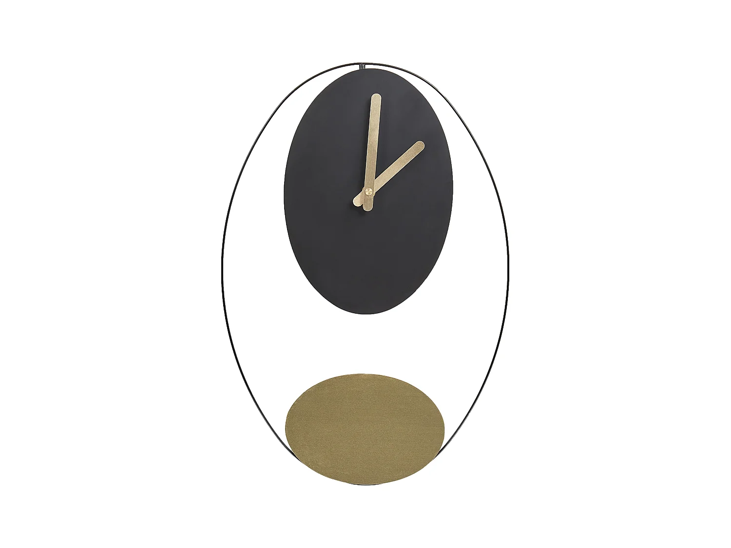 Horloge murale MANIGOD 32 cm Métal Noir