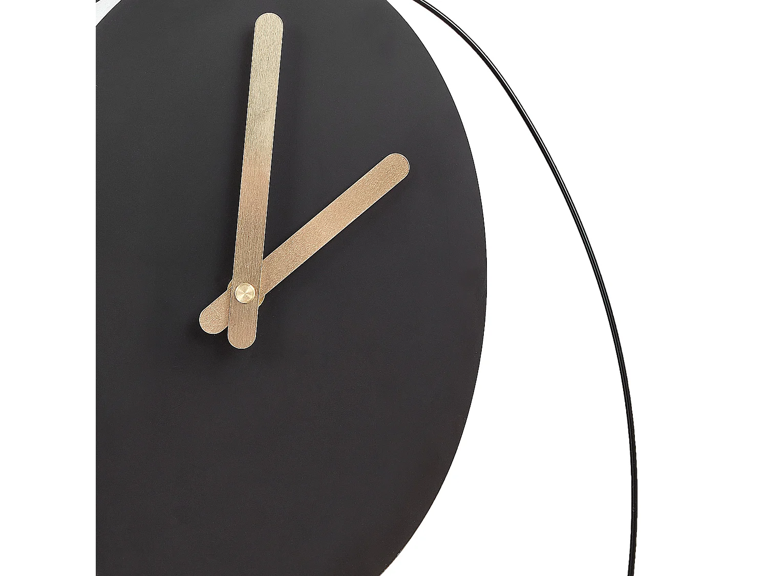 Relógio de parede MANIGOD 32 cm Metal Preto