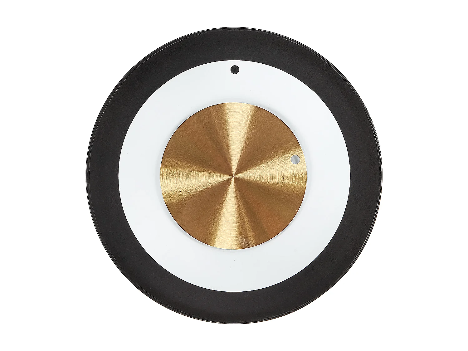 Horloge murale CLUSES 30 cm Métal Noir