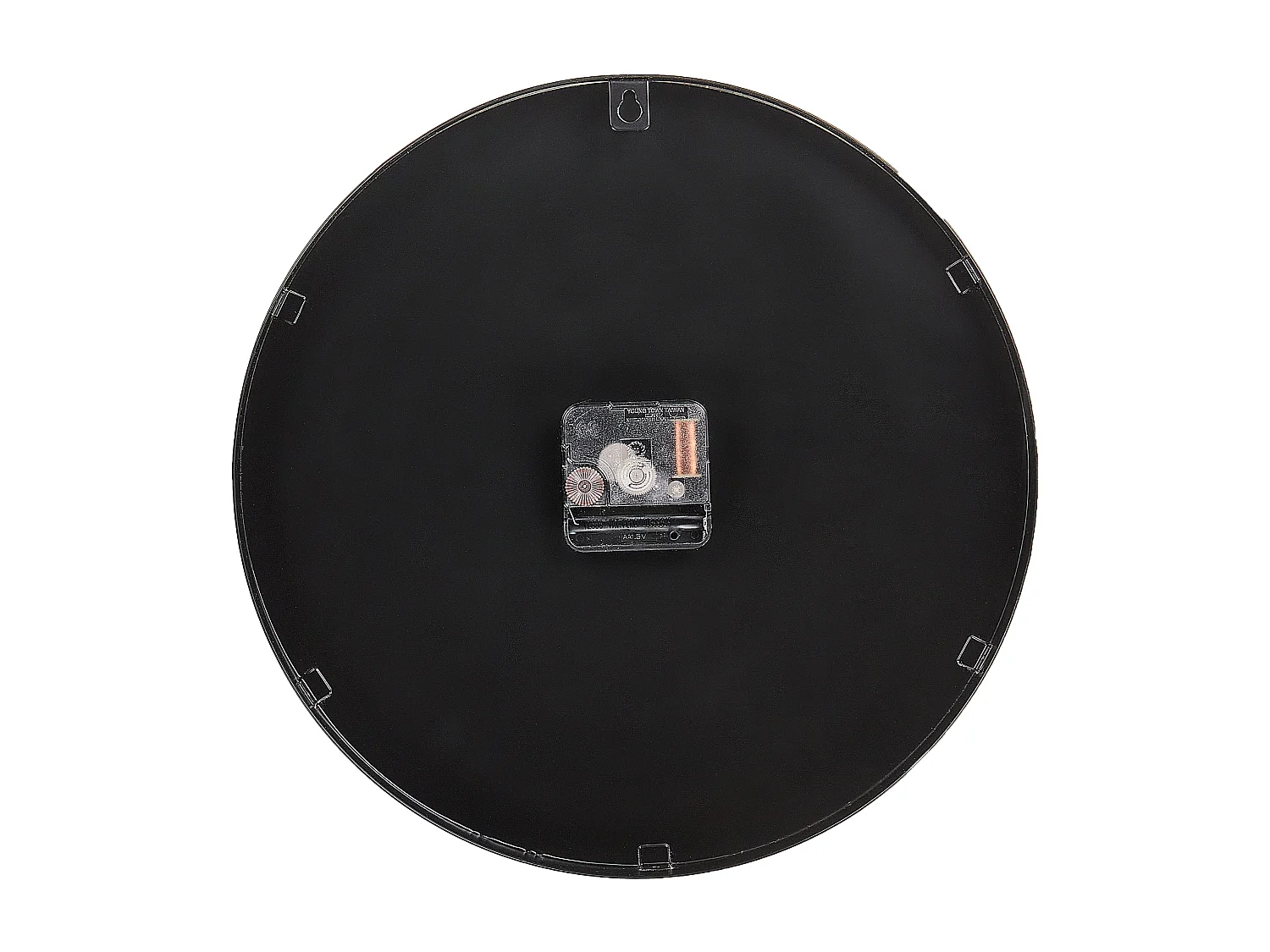 Horloge murale CLUSES 30 cm Métal Noir