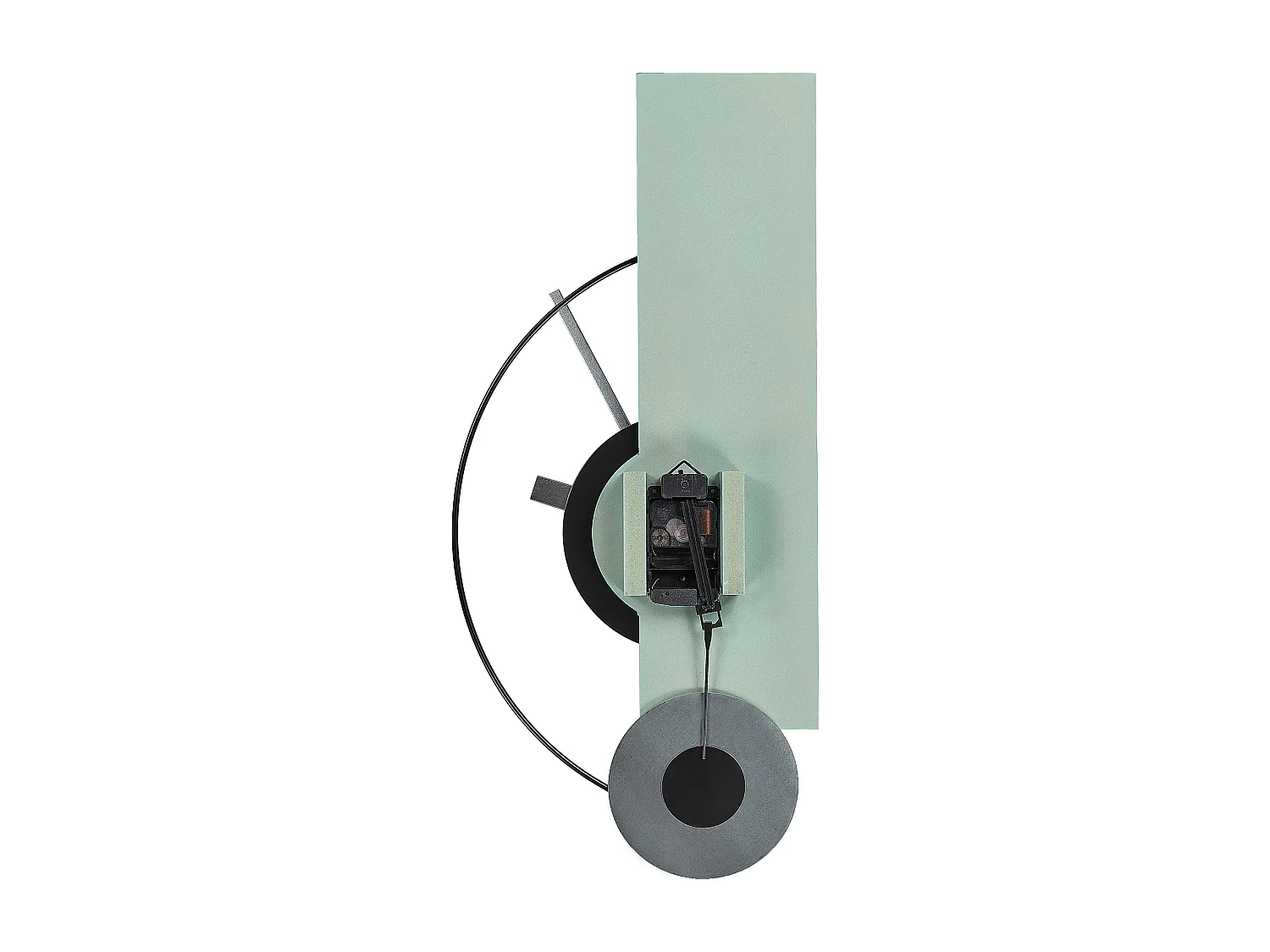 Horloge murale CEVINS 31 cm Métal Vert clair