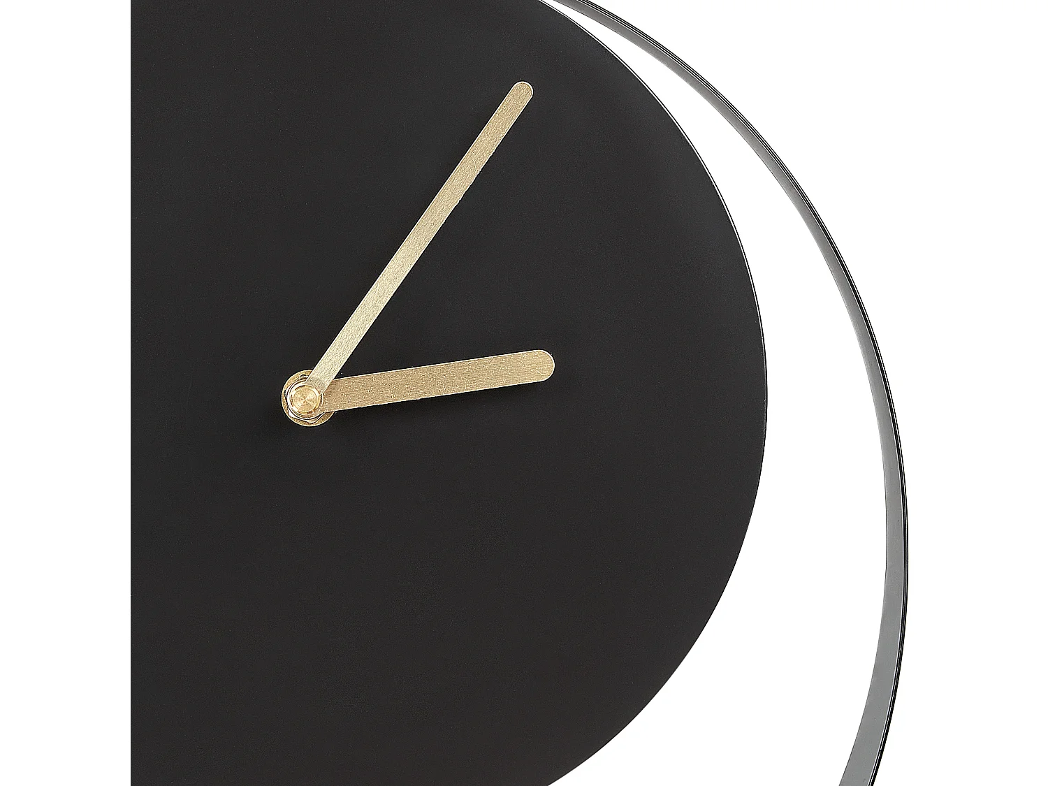 Zegar ścienny MAGLAND 30 cm Metal Czarny