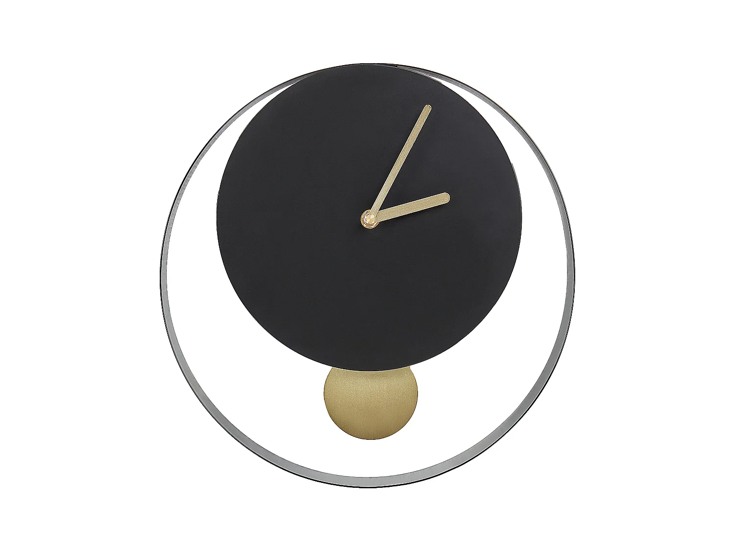 Horloge murale MAGLAND 30 cm Métal Noir